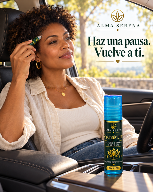 SerenaMente – Perfume botánico corporal roll-on, 5 ml